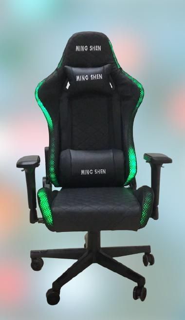 Respawn 110 Racing Style Reclining Gaming Chair with Footrest and RGB Light (MS-901-1)