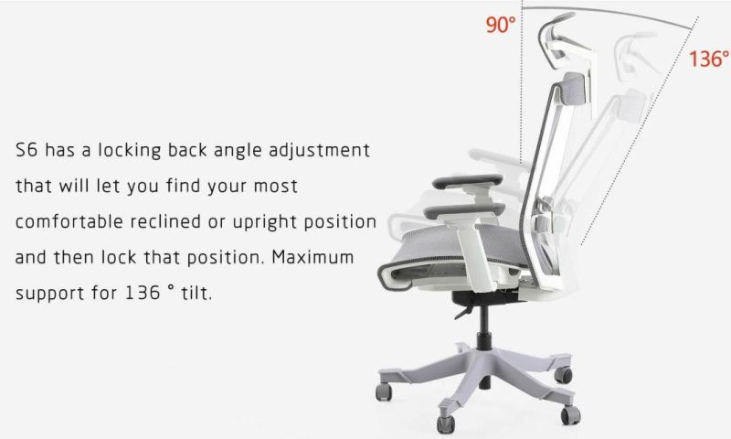 Li&Sung 10002 Factory Wholesale Adjustable Ergonomic Office Mesh Chair