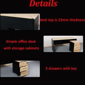 Hot Sale Cheap Price Office Furniture Modern Teak Wooden Office Desk Set