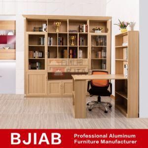 Customized Yellow Sandalwood Modern Metal Home Furniture Aluminum Office Bookcase