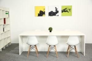 Cable Elegent White Meeting Table