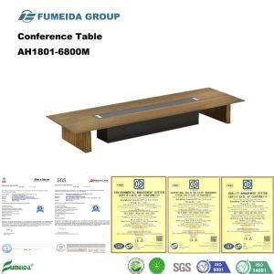 High Quality MFC Panel Movable Office Furniture Conference Meeting Desk Table (AH1801-6800)