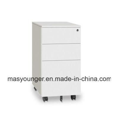 Lock Barrel Removable Mobile Drawer Filing Cabinet