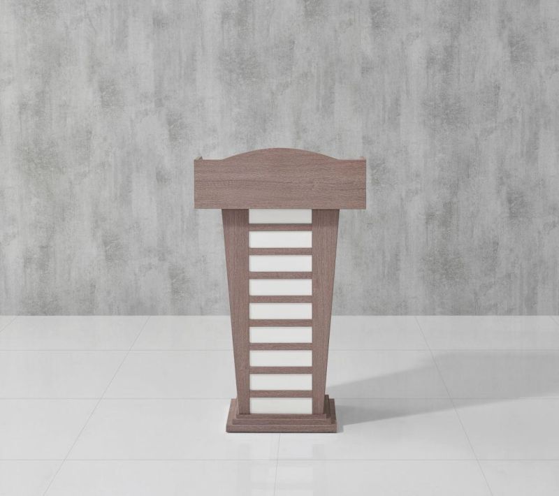 Modern Design MDF Wooden Reception Desk Podium