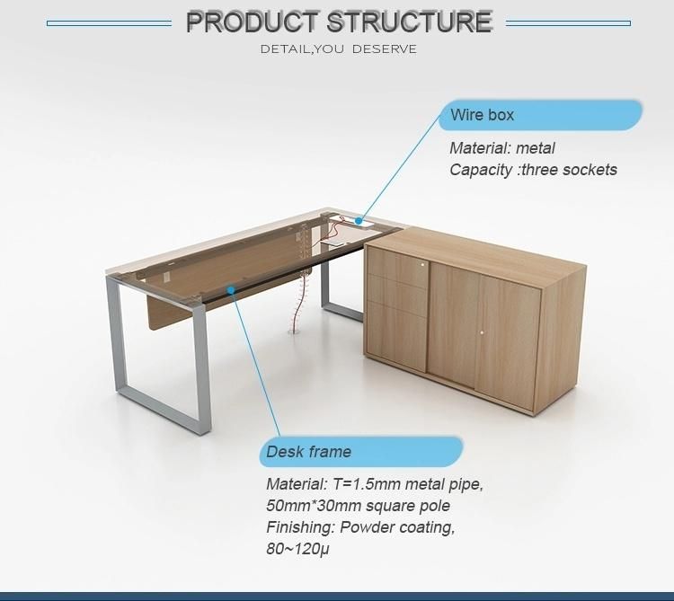 High Quality Fashion Office Furniture Open Space Office Executive Desk