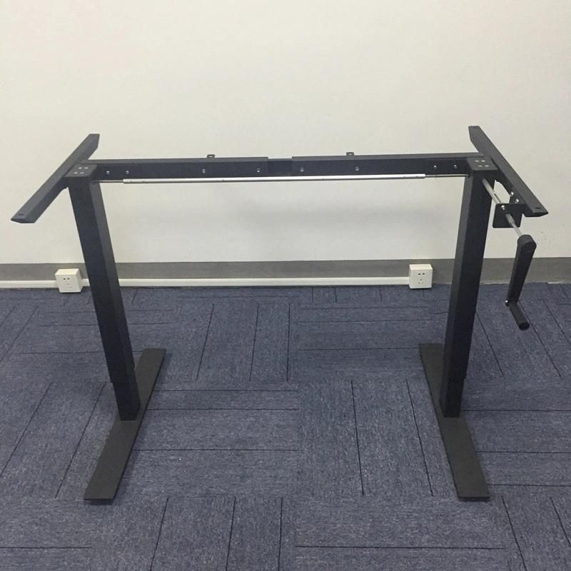 Manual Height Adjustable Table Frame