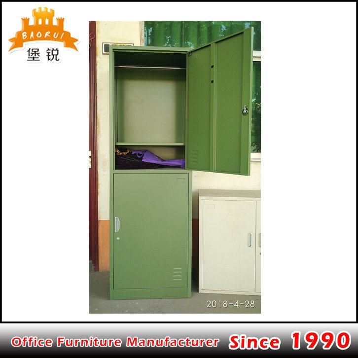 Fas-014 Hot Sale 2 Tier Army Used School Clothes Storage Locker