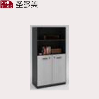 Wooden 2 Door Filing Cabinet Office Storage Cabinet