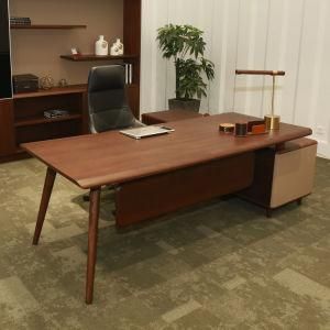 High Quality Office Table Executive CEO Boss Veneer Luxury Desk