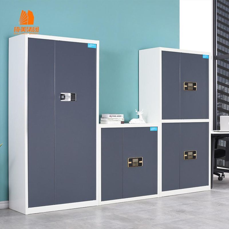 Steel Security File Cabinet with Double Doors and Multilayer Partitions