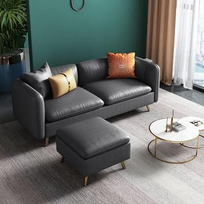 Square Footstool 61L*61W*44h Cm Couch Set with Anti-Scratch Technology Cloth