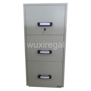 Metal Fire-Resistant Filing Cabinet, UL 2-Hour Fireproof Safe (UL824FRD-II-3001)