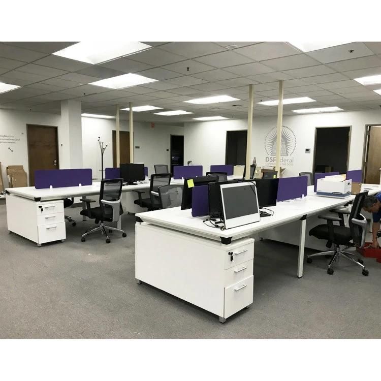 Sound Proof Modern Design Call Center Cubicle Workstation Table Office Cubicle Partion Desks