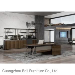 Modern Melamine Office Furniture L Shape Wood/Wooden Executive Office Desk (BL-WN05D2004)