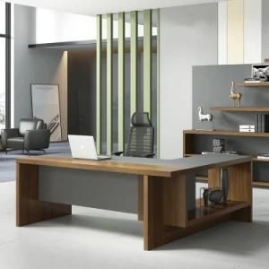 Business Furniture Contemporary Furniture Unique Wood Veneer Executive Table