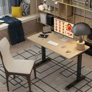 Sit-Stand Single Motor Electric Height Adjustable Furniture Full Desk Table