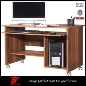Home Office Furniture Wood Computer Table with Wheels