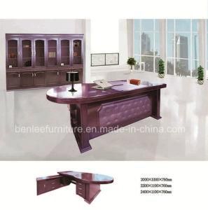 L Shape Modern Office Wood Furniture Executive Table (BL-1070)