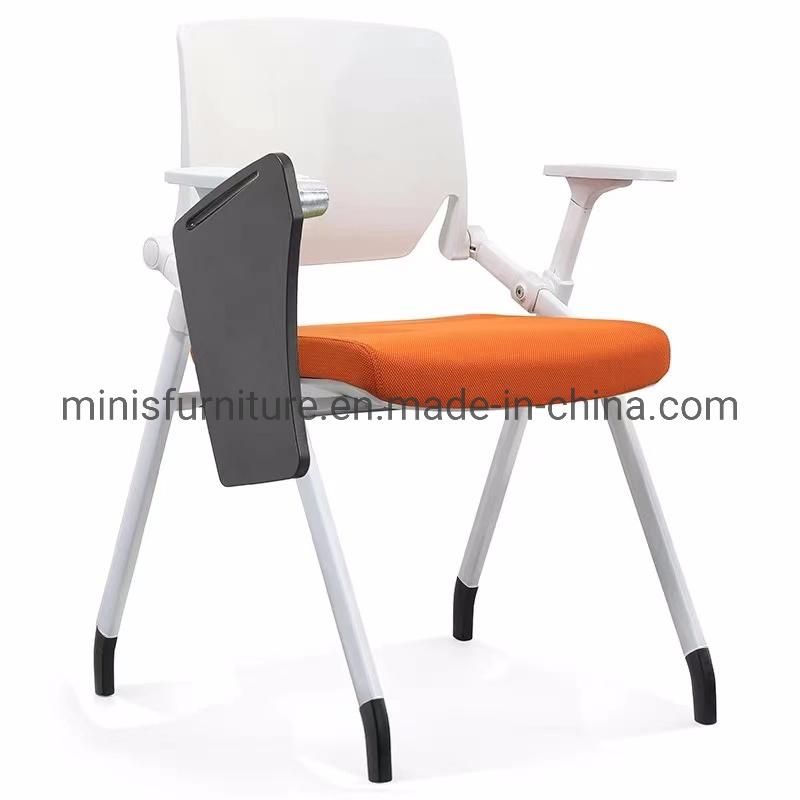 (M-OC263) Modern Furniture Mesh Fabric Folding Training Chair with Wheels