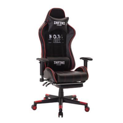 Ergonomic Gaming Office Chair with Headrest and Lumbar Support Computer Chair Office Game Chair Home Reclining Boss Seat