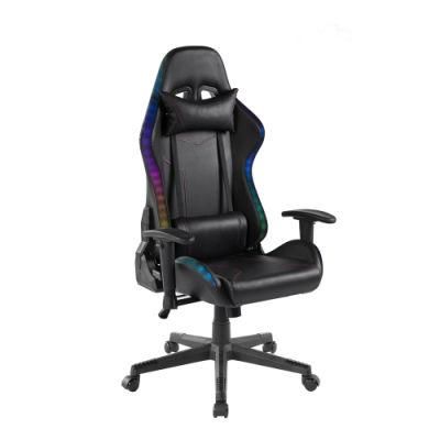 Wholesale Comfortable PU Gaming Chair with LED Light