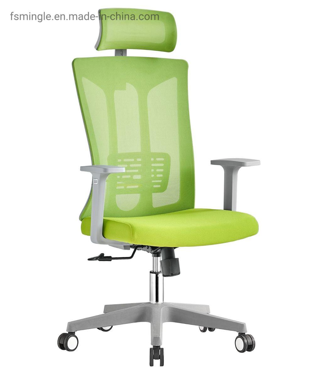 Ahsipa Adjustable High Back Executive Chair Ergonomic Mesh Swivel Office Chair with Headrest