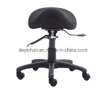 up and Down Two Lever Mechanism Fabric PU Upholstery Saddle Shape Computer Seat Angle Adjustment Office Chair