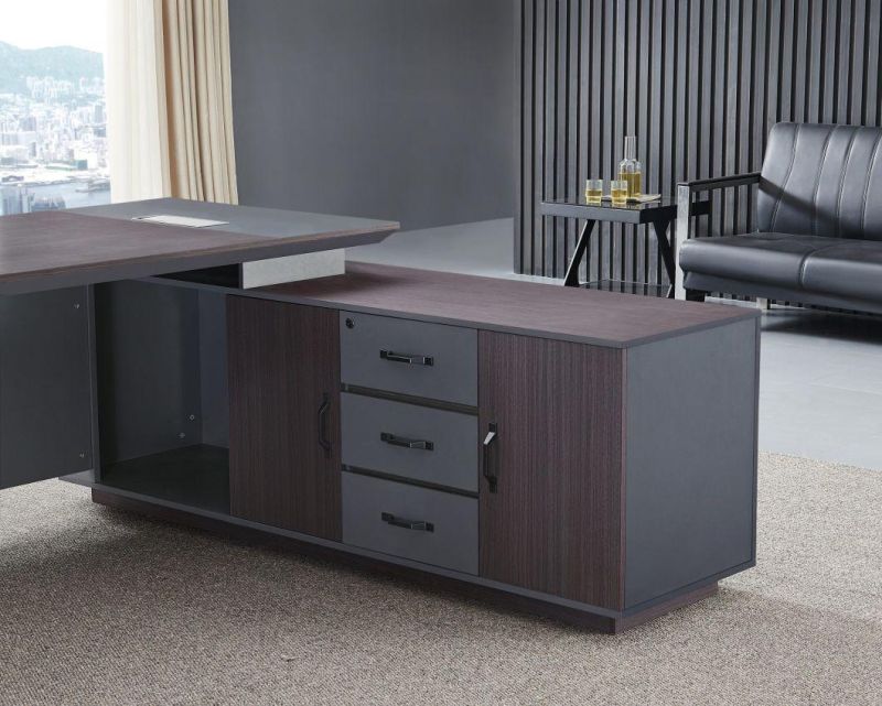 Modern Boss Table Wooden L Shape Director Table Escritorio De Oficina Office Furniture Desk