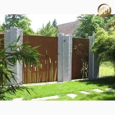 Outdoor Corten Steel Rusty Metal Decorative Panel and Screen