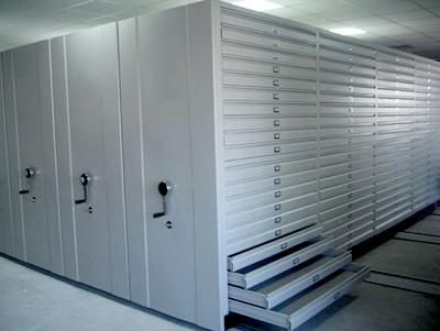 Drawing Storage High Density Steel Mobile Shelving /Shelf