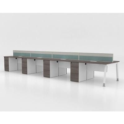 High Quality Modern Office Desk Furniture 8 Person Office Workstations