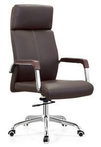 High Back PU Executive Leather Swivel Manager Office Meeting Boss Chair (PK771B)