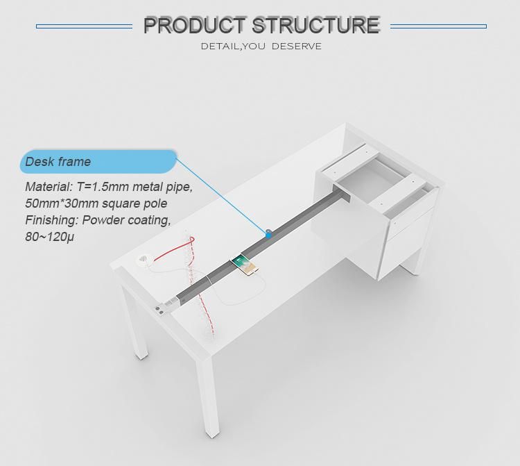 New Design Model Modular Corner Desks Furniture Home Office Desk