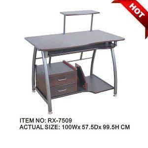 Black Wooden Office Desk for Staff (RX-7509)