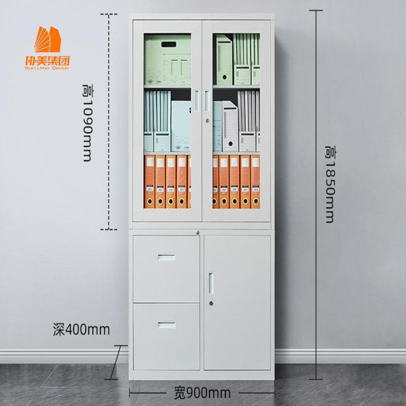 File Cabinet with Large Capacity and Many Doors