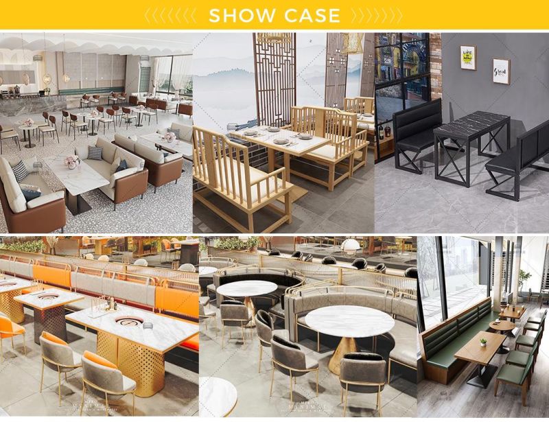 Restaurant Marble Dining Table Home Living Room Leisure Iron Table Cafe Tea Shop Table and Chair Combination