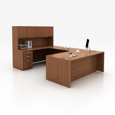 New Design Low Unique Plywood Melamine Office Table Used Metal Materials Office Desk for Home Office