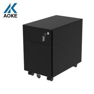 Aoke Steel Metal Mobile Storage Pedestal