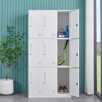 12 Doors Golf Employee Bag Package Metal Storage Office Steel Locker Clothing Locker