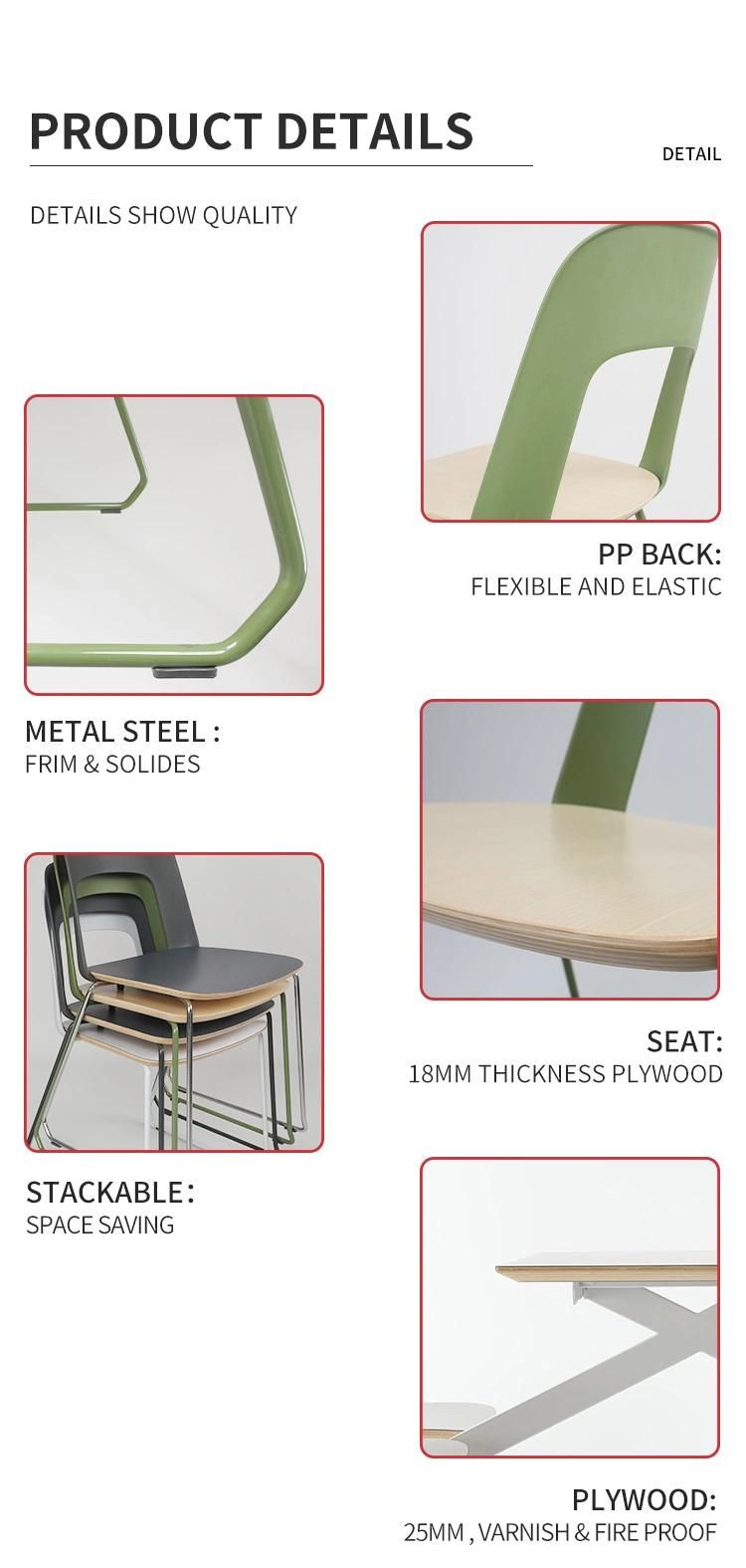 Cheap Bent Wood Stainless Steel Office Chair