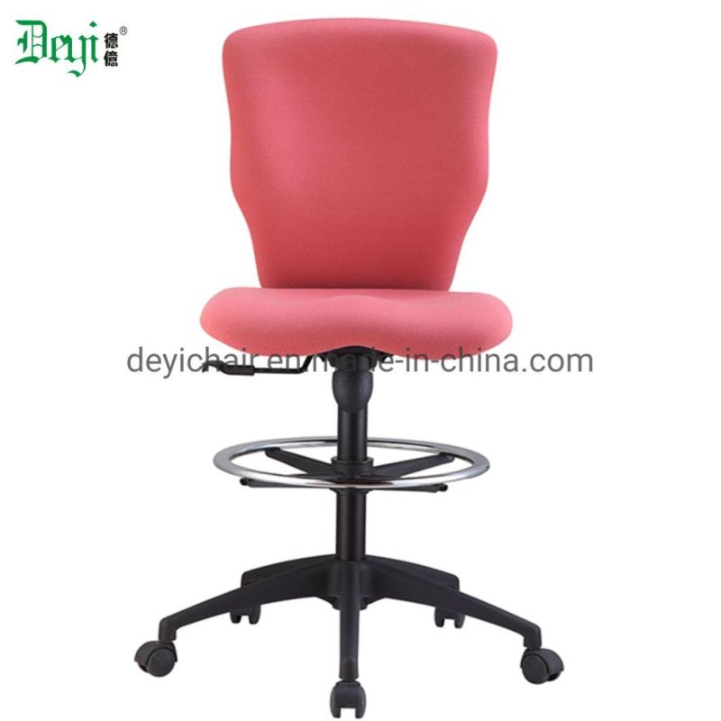 Class4 Gaslift with Footring Nylon Base Caster Small Back Industrial Bar Office Chair