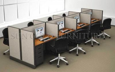 Hot Sell Desk 8 Person Office Cubicle Workstation Call Center