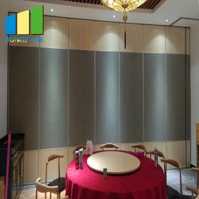 Wooden Acoustic Soundproof Folding Mobile Partitions
