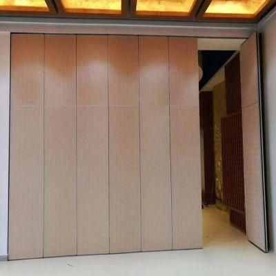 Hotel Banquet Hall Wooden Operable Acoustic Movable Partition Walls