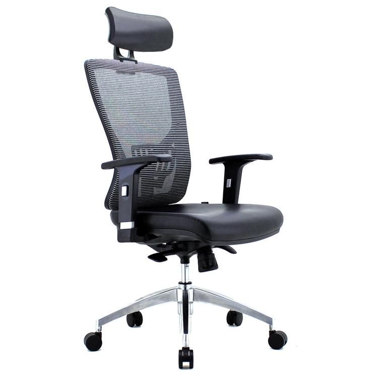 Molding Foam Type Plastic Office Chair with Headrest