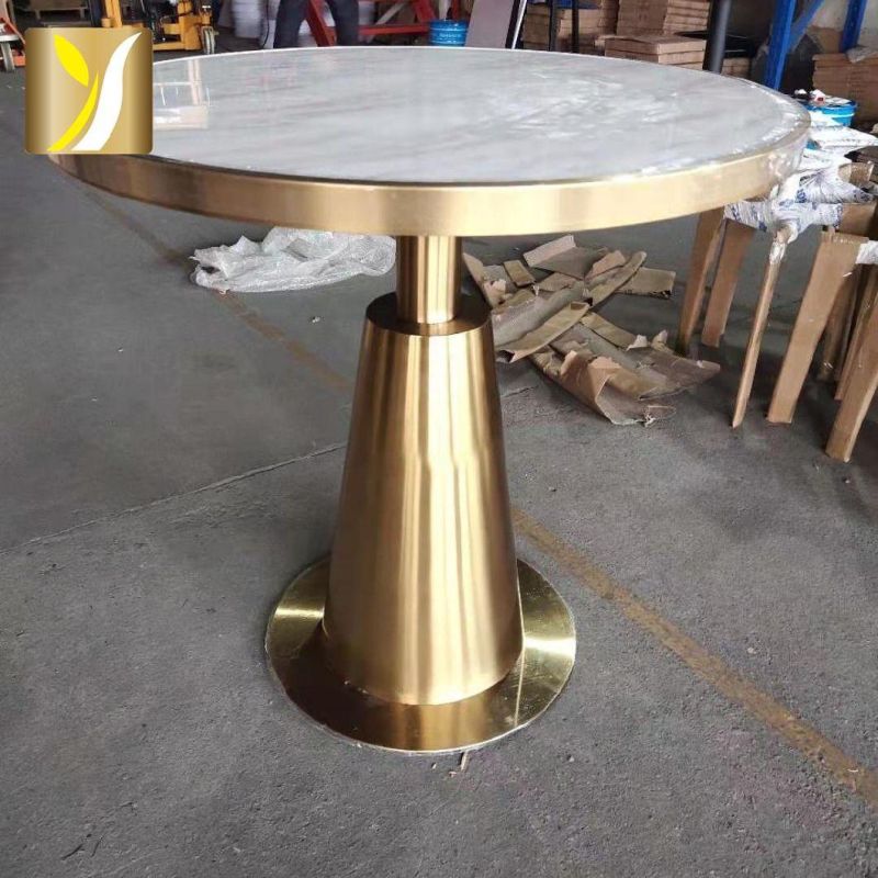 Wholesale Metal Dining Room Furniture Sets Round Dining Side Table