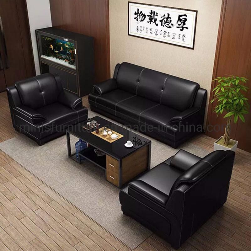 (M-SF33) 2021 Latest Commercial Black Office Sofa
