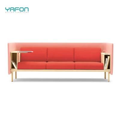 High End Modern Commercial Space 3 Seat Leisure Sofa
