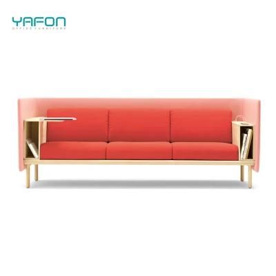 High End Modern Commercial Space 3 Seat Leisure Sofa