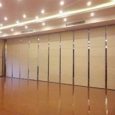Hotel Interior Design Sliding Folding Acoustic Partition Wall for Classroom